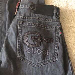 Gucci black jeans TAKING BEST OFFER!
